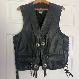 Harley Davidson Leather vest